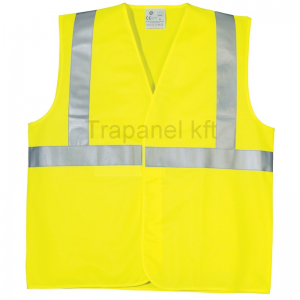 FLUO mellény függÅ‘leges csÃkkal, sárga